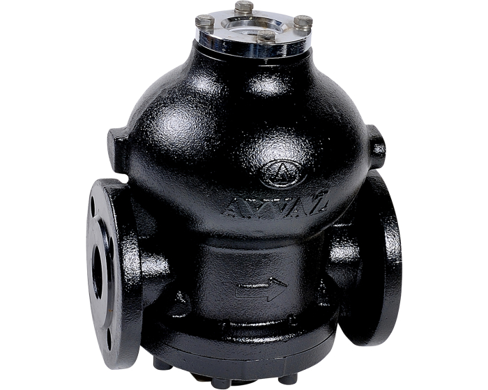 Ductile iron float steam trap SK 55 PN16 tempered sight glass